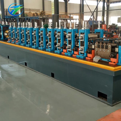 Consistente koolstofstaalbuizenmachine PLC-besturingssysteem Vormingssnelheid 20-100m/min