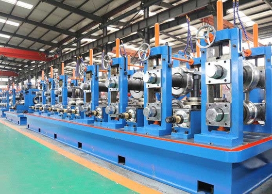Roestvrij staal ERW High Frequency Welded Pipe Mill Voor Vierkante Vorm Grote 130 × 130mm Grootte