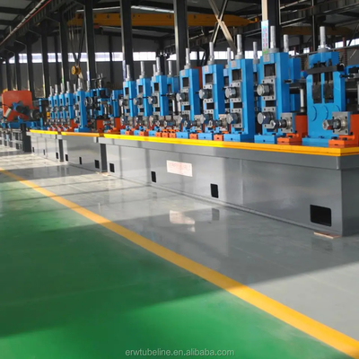 Automatische koolstofstaal ERW-buisfabriek met vormsnelheid 20-80 m/min