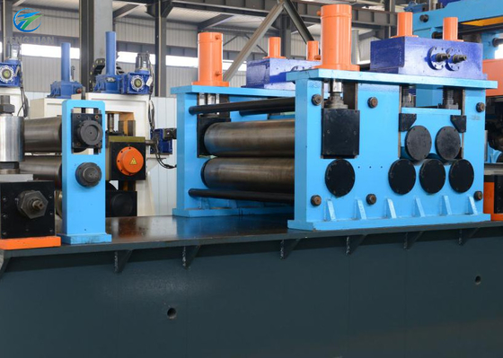 Hoogfrequente gelaste pijpfabriek Computer gesneden zaag koolstofstaal ERW gelaste pijp productielijn