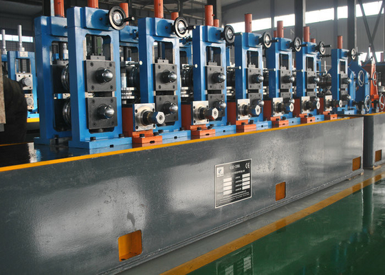 Precision Tube Mill Diameter10 - 50mm Tube Making Machine / Pipe Mill Line