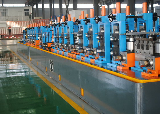 Precision Tube Mill Diameter10 - 50mm Tube Making Machine / Pipe Mill Line