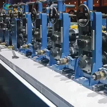 6 mm wandbuis molen machine met PLC-besturing en Cr12 geharde rollen