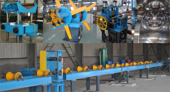 Productielijn voor stalen buizenbuismachine