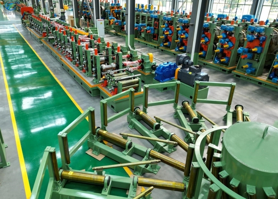 Hf Frequency Welding ERW Pipe Mill Carbon Steel Pipe Making Machine