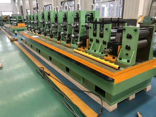 Touch Screen Steel Tube Making Machine Cold Roll Forming V-vormig