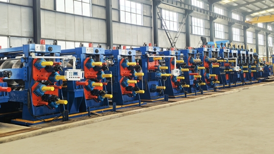 ERW Pipe Mill met automatische scheer- en lasmachine voor koolstofstaalpijpen