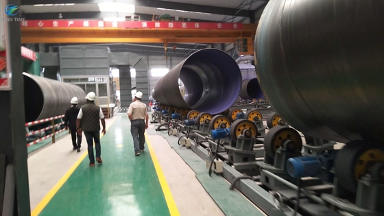380V-machine voor het vervaardigen van spiraalbuizen van 1500 mm