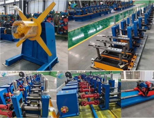 Buisgrootte 76 mm Pipe Mill Machine Quick Change Sizing Mill Machine