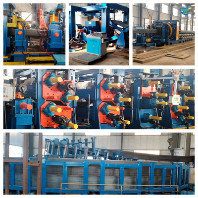 Metalen pijpleidermachine Blauwe kleur