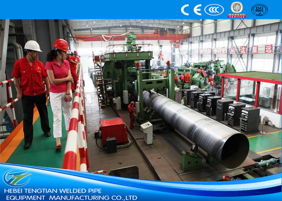 Erw Pipe Carbon Steel Pipe Welding Machine / Gelast Tube Mill