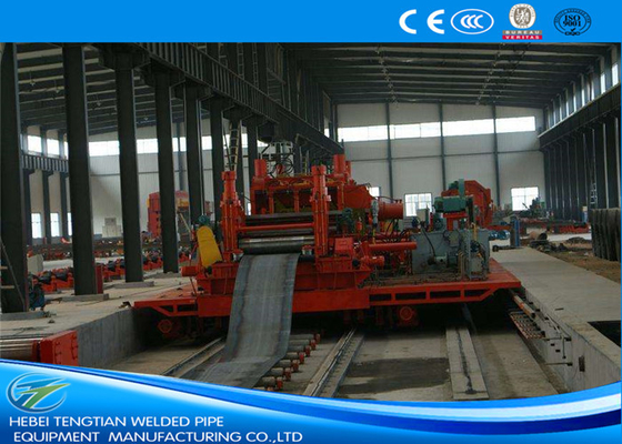 Erw Pipe Carbon Steel Pipe Welding Machine / Gelast Tube Mill
