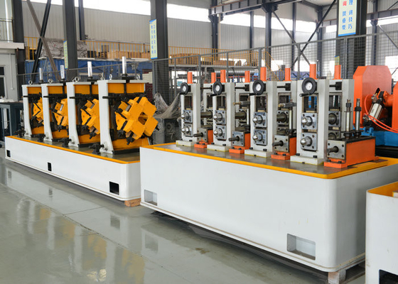 Volledige auto-industrie 89Mm Automatische buisfabriek Hoogfrequente las voor vierkantpijp