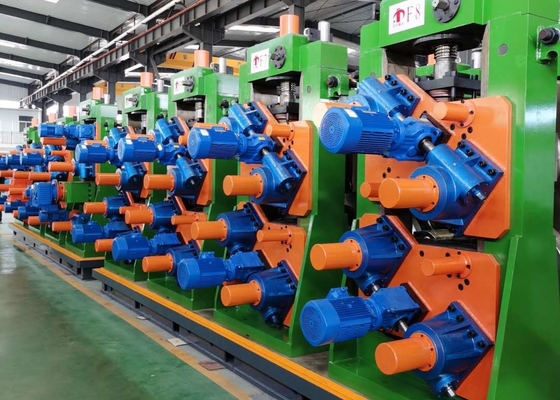 Makkelijk aanpasbare grootte Max 219mm 50M/min Productielijn voor stalen buizen