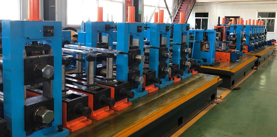 Productielijn voor hoogspanningsstaalbuizen voor binnenshuis 3-8mm 600KW 380v/440v