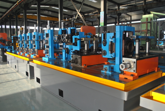 Straight Seam Carbon Steel 45 - 114 mm Erw Pipe Mill Klein