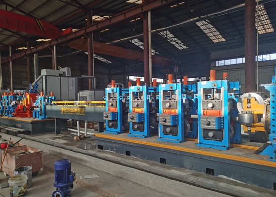 Hoogfrequente lasmachine voor buismolen
