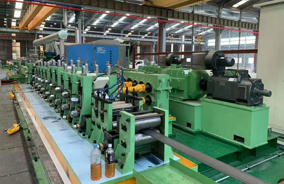 Groene Kleur Gelaste Pijp die Machine voor Ronde Pijpsnelheid 100m/Min maken