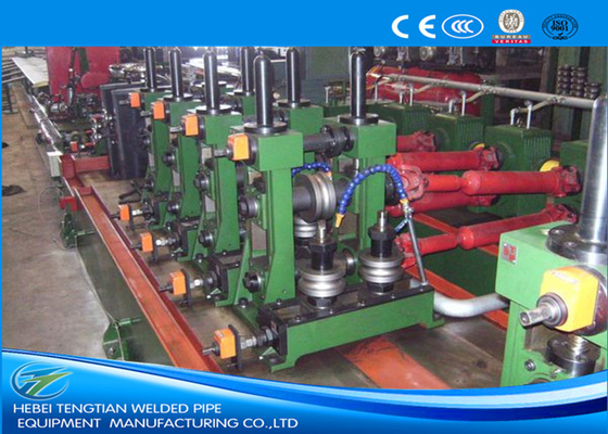 ERW Staal Pijp Maken Machine 80m/min PLC Besturing Koolstofstaal