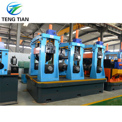 Automatische Carbon Steel ERW Pipe Mill Making Machine 45kw Kracht voor Pipe Production Line Precision Tube Mill Machine