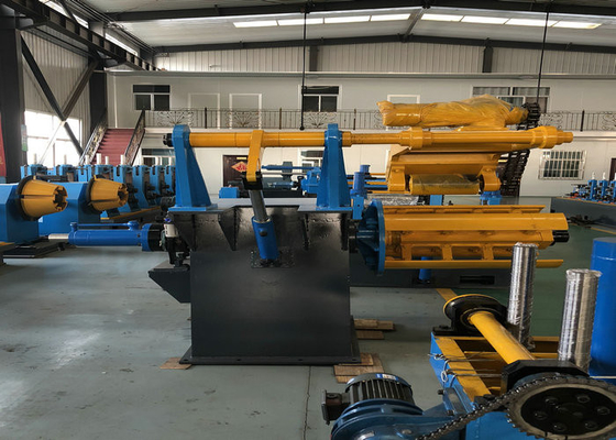 Staalrol Decoiler die Machine met PLC Eenheids Hoge Nauwkeurigheid scheuren