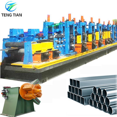 Gepersonaliseerde carbon steel materiaal gegalvaniseerde stalen buis maken machine