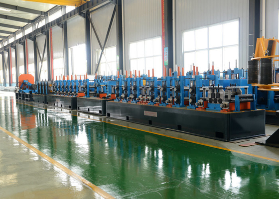 PLC Control Carbon Steel Tube Mill Machine Ronde / vierkant buis maken machine